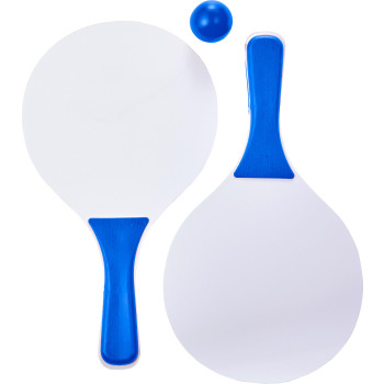 Giochi spiaggia personalizzati con logo - Set di racchette da spiaggia Eliza