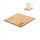Set di sottobicchieri personalizzabili in bamboo design puzzle modulare