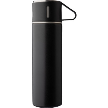 Thermos personalizzato - Set di thermos | Inox | 420 ml + 2 tazze