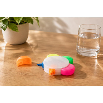 Set evidenziatori Brodie | Plastica | 5 colori