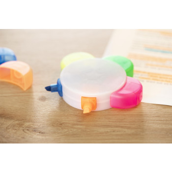 Set evidenziatori Brodie | Plastica | 5 colori