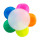 Evidenziatore personalizzabile Impression design ergonomico a fiore resistente