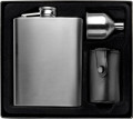 Set fiaschetta Brittany | Inox 304 | 220 ml | 4 bicchieri