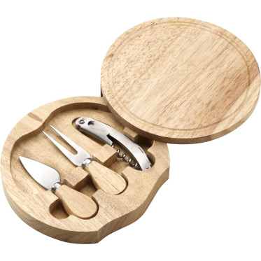 Set formaggio completo personalizzabile Impression con tagliere e coltelli
