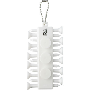 gadget ecologici con logo - Set golf tee in ABS riciclato Aveline