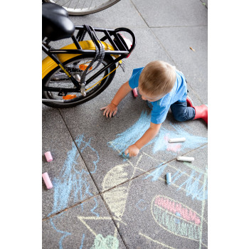 Giochi bambini personalizzati con logo - Set graffiti in cartone Ottilie