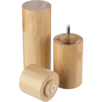 Set macina sale & pepe in bambù Christine