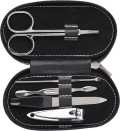 Set manicure in acciaio inox, custodia in PVC Blake