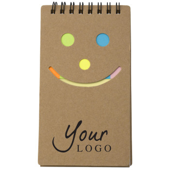 Set memo a spirale smile Kim