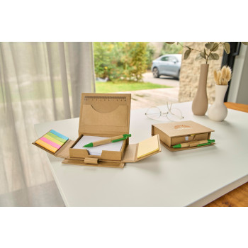 Set memo in cartone in vari colori Glenn