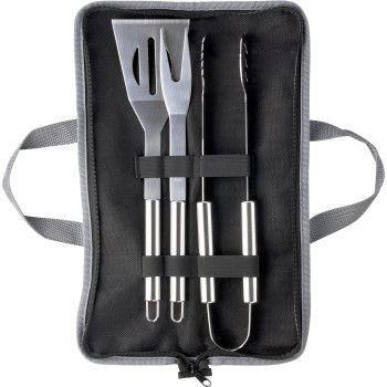 Set per barbecue Priscilla | Inox | 3 pz