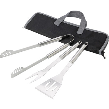 Set per barbecue Priscilla | Inox | 3 pz