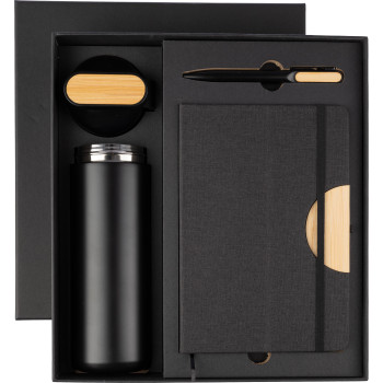 set regalo personalizzati con logo - Set regalo | Borraccia, taccuino e penna a sfera