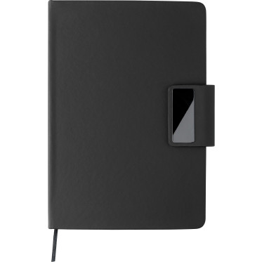 Set regalo ufficio penna alluminio riciclato e taccuino PU