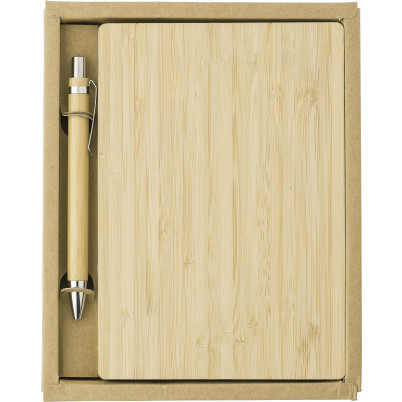 Set scrittura, composta da taccuino e penna a sfera Jo
