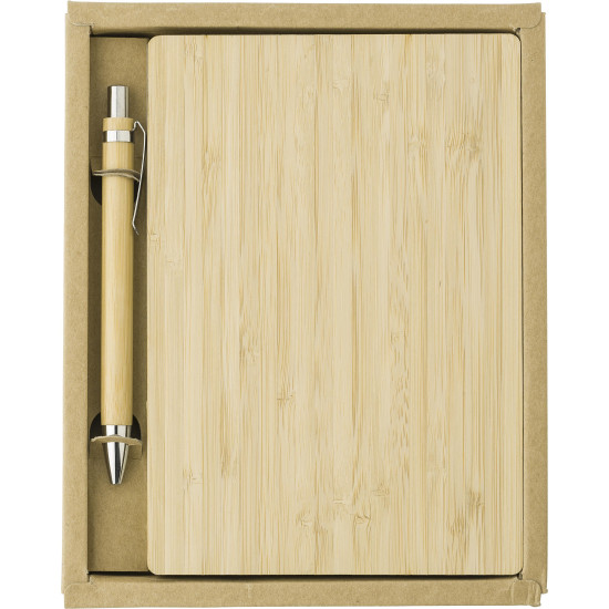 Set scrittura, composta da taccuino e penna a sfera Jo