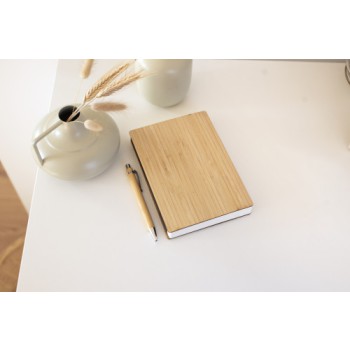 Gadget ecologico ecosostenibile personalizzato - regalo aziendale - Set scrittura, composta da taccuino e penna a sfera Jo