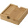 Set sottobicchieri bamboo personalizzabili Impression set da 4 pezzi