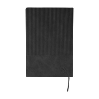 set regalo personalizzati con logo - Set taccuino Tarek | Similpelle riciclata | A5 | Con penna