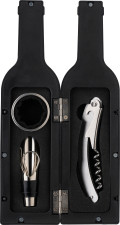 Set vino, 3 accessori, in ABS Kieran