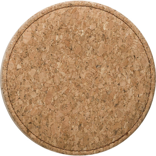 Set vino de PU com aspeto de cortiça con 4 accessori Milana