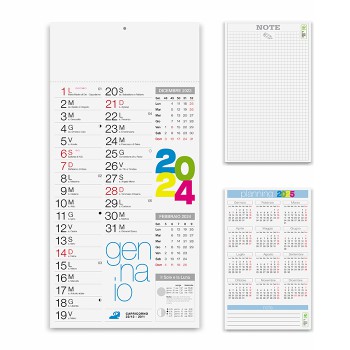 Calendari olandesi personalizzati con logo - SHADED MODERNO