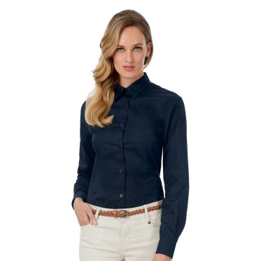 Camicie maniche lunghe donna personalizzate con logo - Sharp LSL /Women