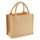 Shopping Bag personalizzabile Westford Mill juta laminata 26x22x14 cm