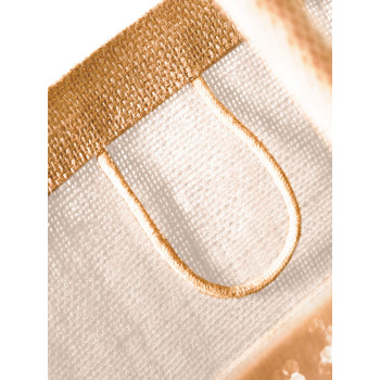 borse juta personalizzate - Shimmer Jute Shopper