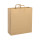 Shopper personalizzabile avana con soffietto portata 12 kg
