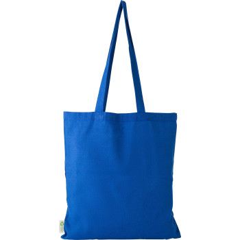 gadget ecologici con logo - Shopper Cassiopeia | Cotone riciclato | 120 g/m²