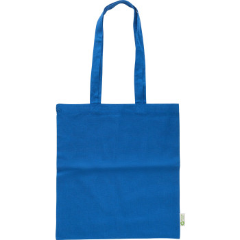 gadget ecologici con logo - Shopper Cassiopeia | Cotone riciclato | 120 g/m²