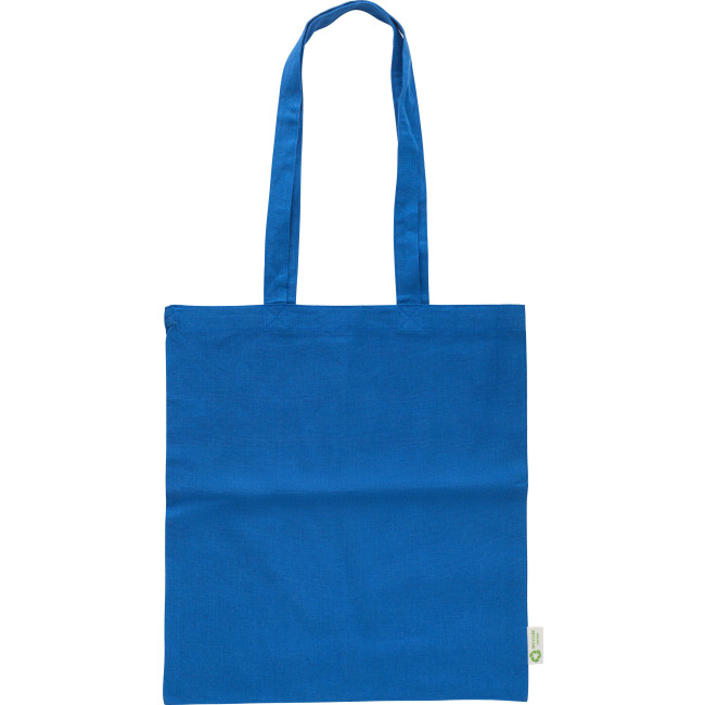 gadget ecologici con logo - Shopper Cassiopeia | Cotone riciclato | 120 g/m²