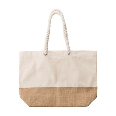 Shopper Diego | Cotone 280 g/m² | Fondo in juta