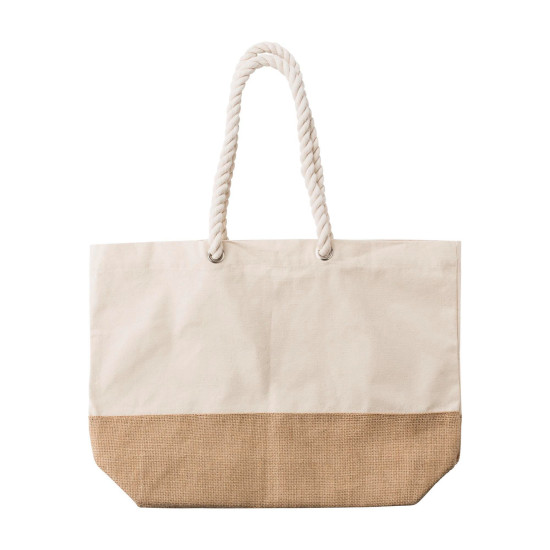 Shopper Diego | Cotone 280 g/m² | Fondo in juta