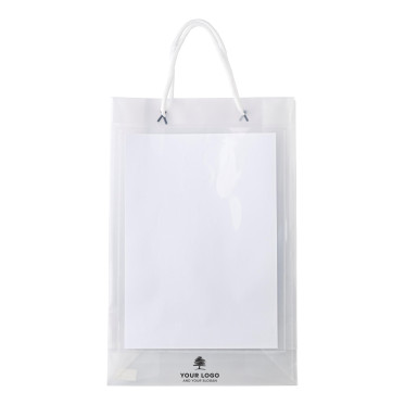 Shopper personalizzabile Impression in polipropilene con manici in corda