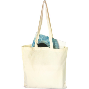 Shopper in cotone personalizzata con logo - Shopper Hilda | Cotone 110 g/m² | 10,5 l