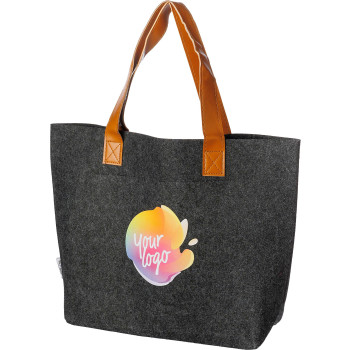 Shopper Hunter | Feltro riciclato | Manici lunghi