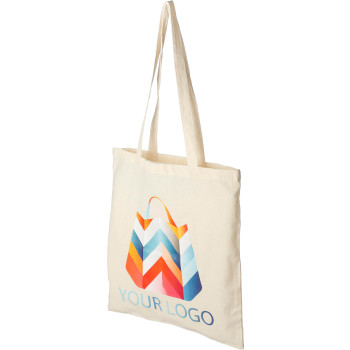 Shopper in cotone personalizzata con logo - Shopper in cotone 120 g/m² Terry