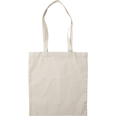 Shopping Bag personalizzabile Impression con manici lunghi in cotone naturale
