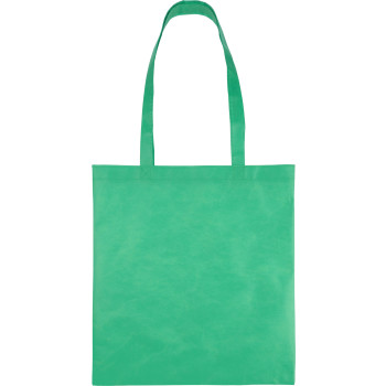 Shopper in cotone personalizzata con logo - Shopper in tessuto non tessuto riciclato 80 g/m² Vian