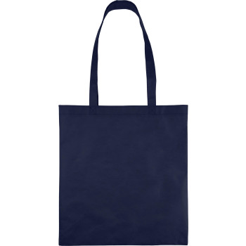 Shopper in cotone personalizzata con logo - Shopper in tessuto non tessuto riciclato 80 g/m² Vian