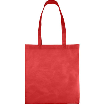 Shopper in cotone personalizzata con logo - Shopper in tessuto non tessuto riciclato 80 g/m² Vian