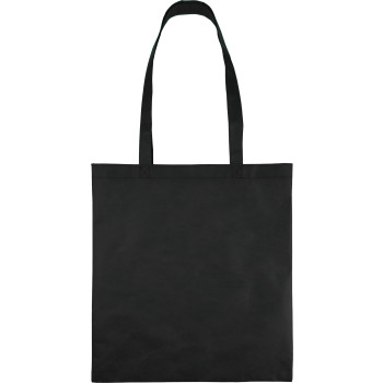 Shopper in cotone personalizzata con logo - Shopper in tessuto non tessuto riciclato 80 g/m² Vian