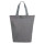 Shopper personalizzabile Halfar con chiusura lampo e tasca interna