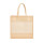 Shopper personalizzabile Halfar in juta e cotone con cerniera