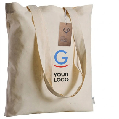 Shopper personalizzabile cotone organico naturale resistente