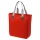 Shopper personalizzabile Halfar in poliestere 600D con tracolla bicolore