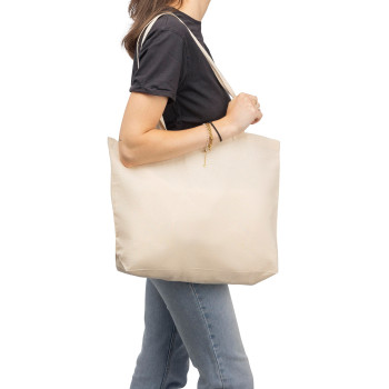 gadget ecologici con logo - Shopping bag in cotone 140 g/m² Isak