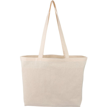 gadget ecologici con logo - Shopping bag in cotone 140 g/m² Isak